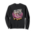 Funny Make America Skate Again Sweatshirt - Minimalist Print for Adults - T-Shirt, Sweatshirt, Hoodie
