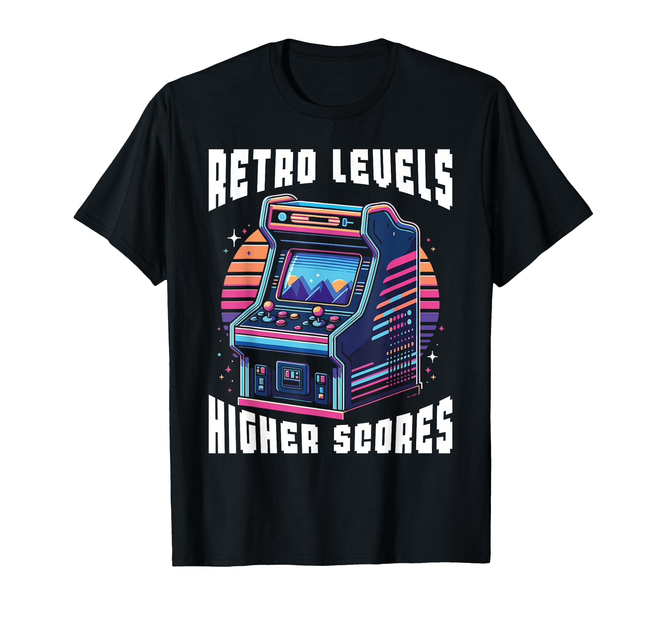 80S Arcade Nostalgia Pixel Art Video T-Shirt - Novelty Apparel Men Women - T-Shirt, Sweatshirt, Hoodie
