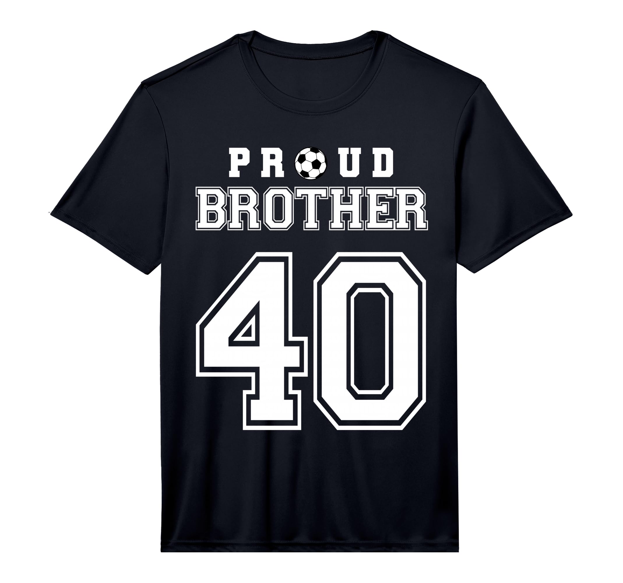 Number 40 Custom Proud Soccer Futbol T-Shirt - Aesthetic Graphic Unisex - T-Shirt, Sweatshirt, Hoodie