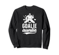 Ice Hockey Goalie Auntie Hockey Sweatshirt - Minimalist Print for Adults - T-Shirt, Sweatshirt, Hoodie