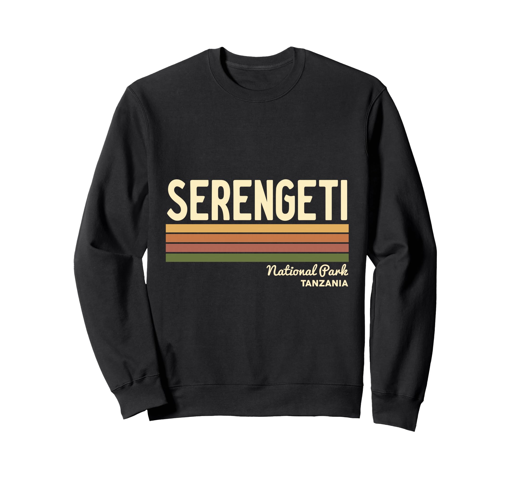 Serengeti National Park Tanzania Africa Sweatshirt - Trendy Graphic Unisex - T-Shirt, Sweatshirt, Hoodie
