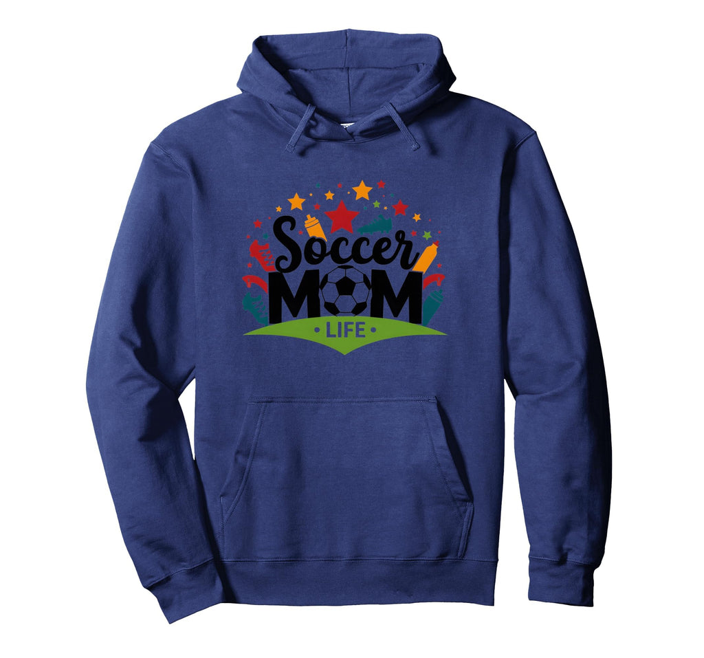 Soccer Mom Life Womens Sports Parent Hoodie - Trendy Graphic Men Women - T-Shirt, Sweatshirt, Hoodie