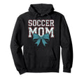 Soccer Mom Coquette Bow Mothers Day Hoodie - Streetwear Style Unisex - T-Shirt, Sweatshirt, Hoodie