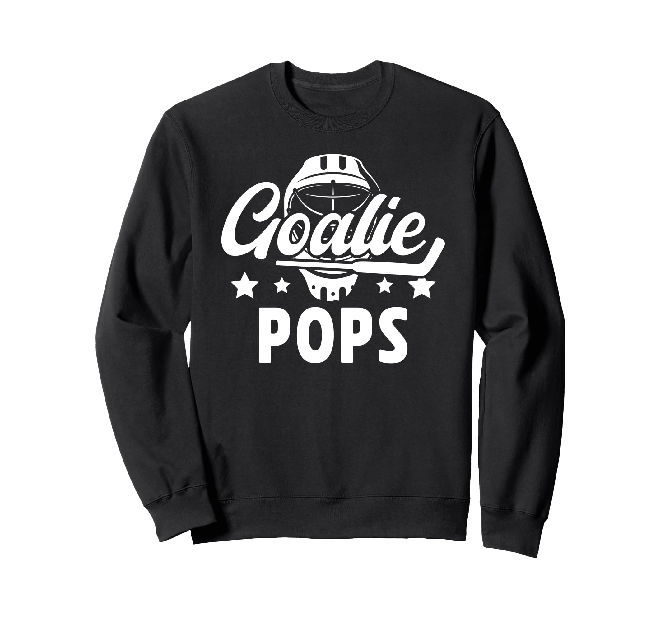 Ice Hockey Goalie Pops Ice Hockey Sweatshirt - Unique Graphic Men Women - T-Shirt, Sweatshirt, Hoodie