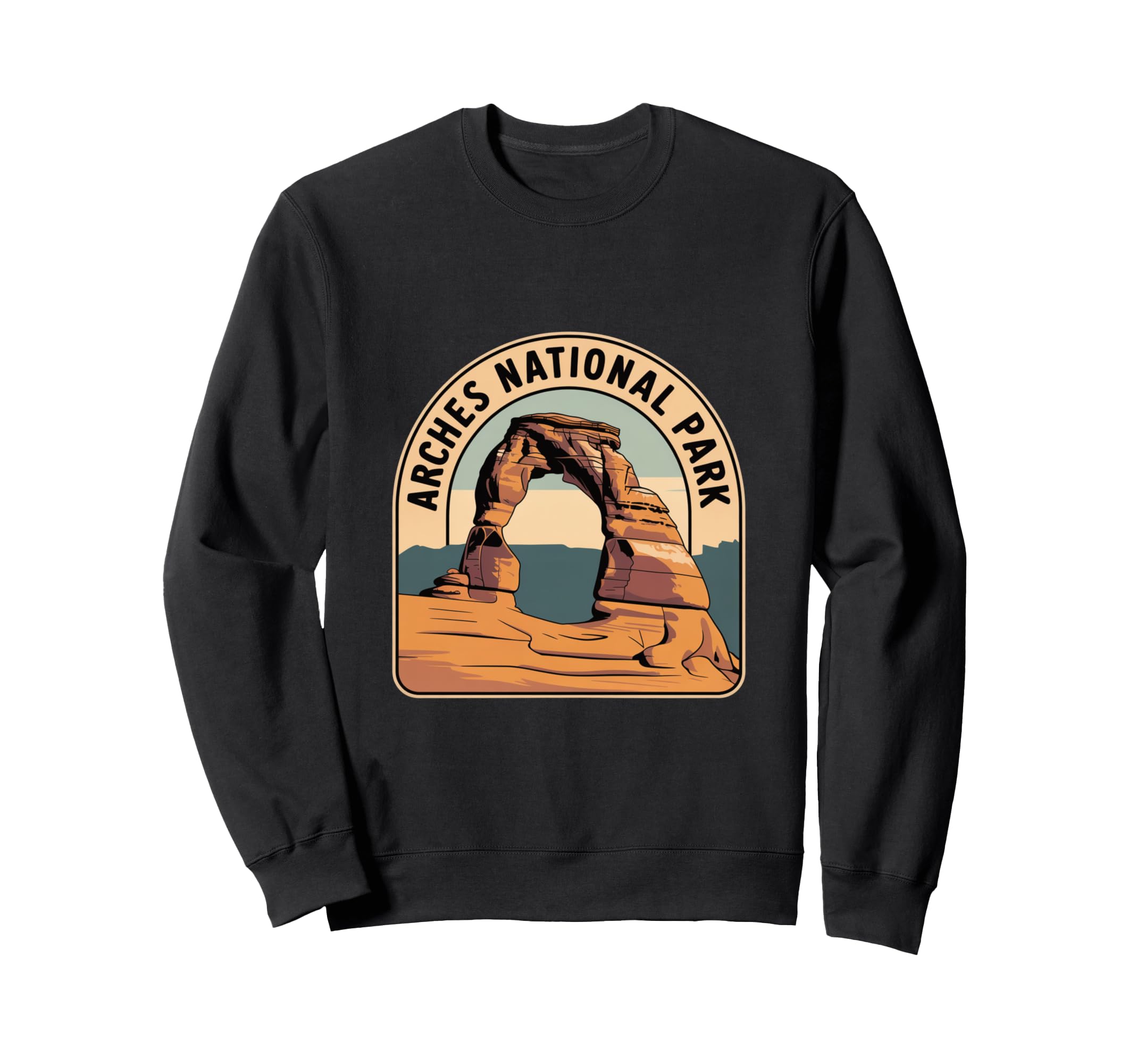 Arches National Park Delicate Arch Sweatshirt - Graphic Print for Adults - T-Shirt, Sweatshirt, Hoodie