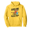 Sideline Social Club Soccer Mom Game Day Hoodie - Graphic Print Men Women - T-Shirt, Sweatshirt, Hoodie
