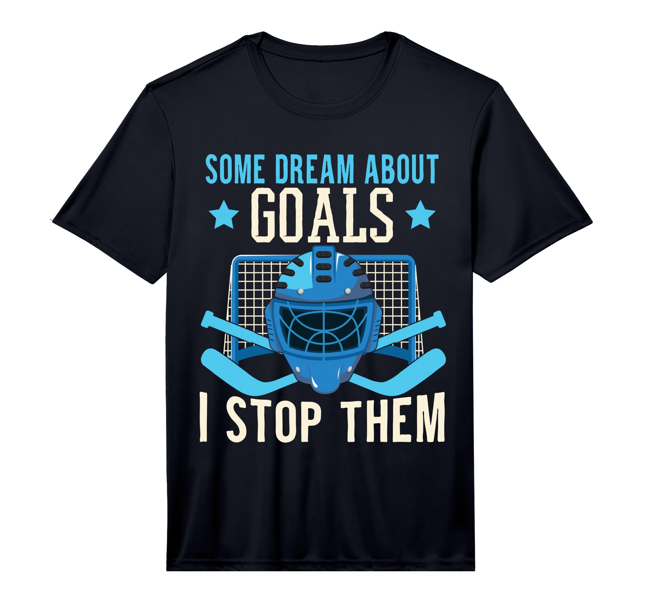 Funny Goalkeeper Ice Hockey Goalie T-Shirt - Trendy Graphic for Adults - T-Shirt, Sweatshirt, Hoodie