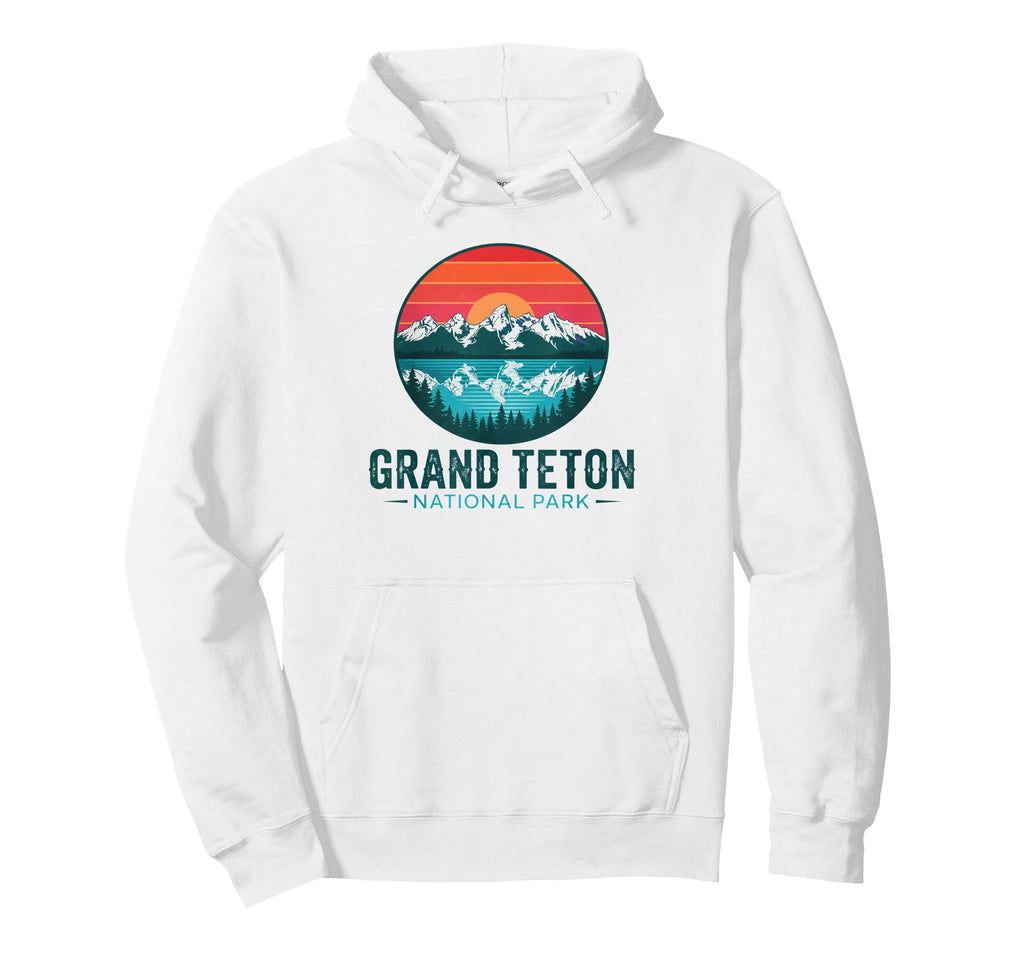 Grand Teton National Park Outdoor Us Hoodie - Graphic Print for Adults - T-Shirt, Sweatshirt, Hoodie