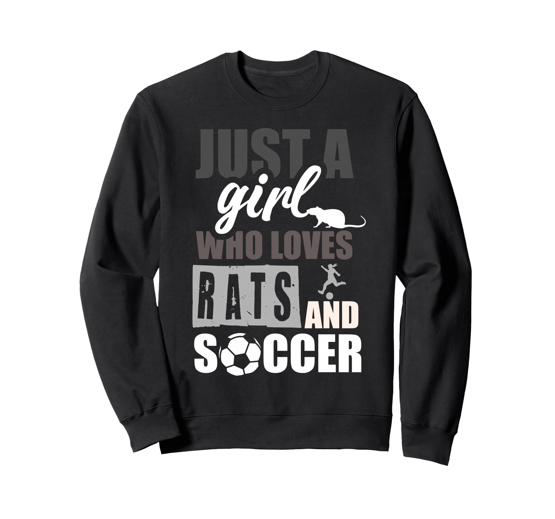 Just Who Loves Rats And Soccer Sushi Sweatshirt - Custom Art Print Unisex - T-Shirt, Sweatshirt, Hoodie