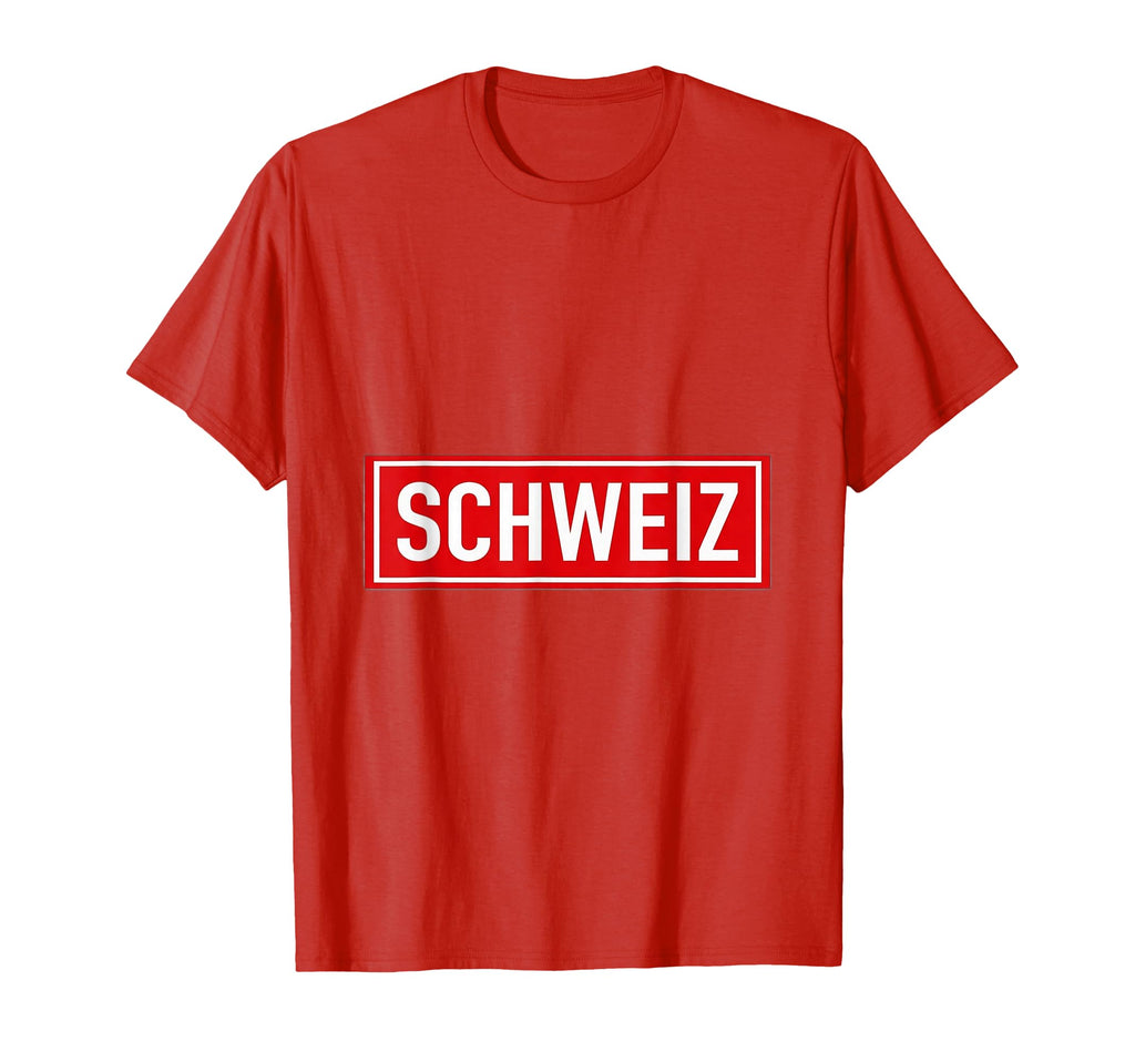 Switzerland Football Soccer T-Shirt - Novelty Apparel for Adults - T-Shirt, Sweatshirt, Hoodie