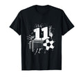 11Th Birthday Soccer Player Football T-Shirt - Fun Novelty Design Unisex - T-Shirt, Sweatshirt, Hoodie