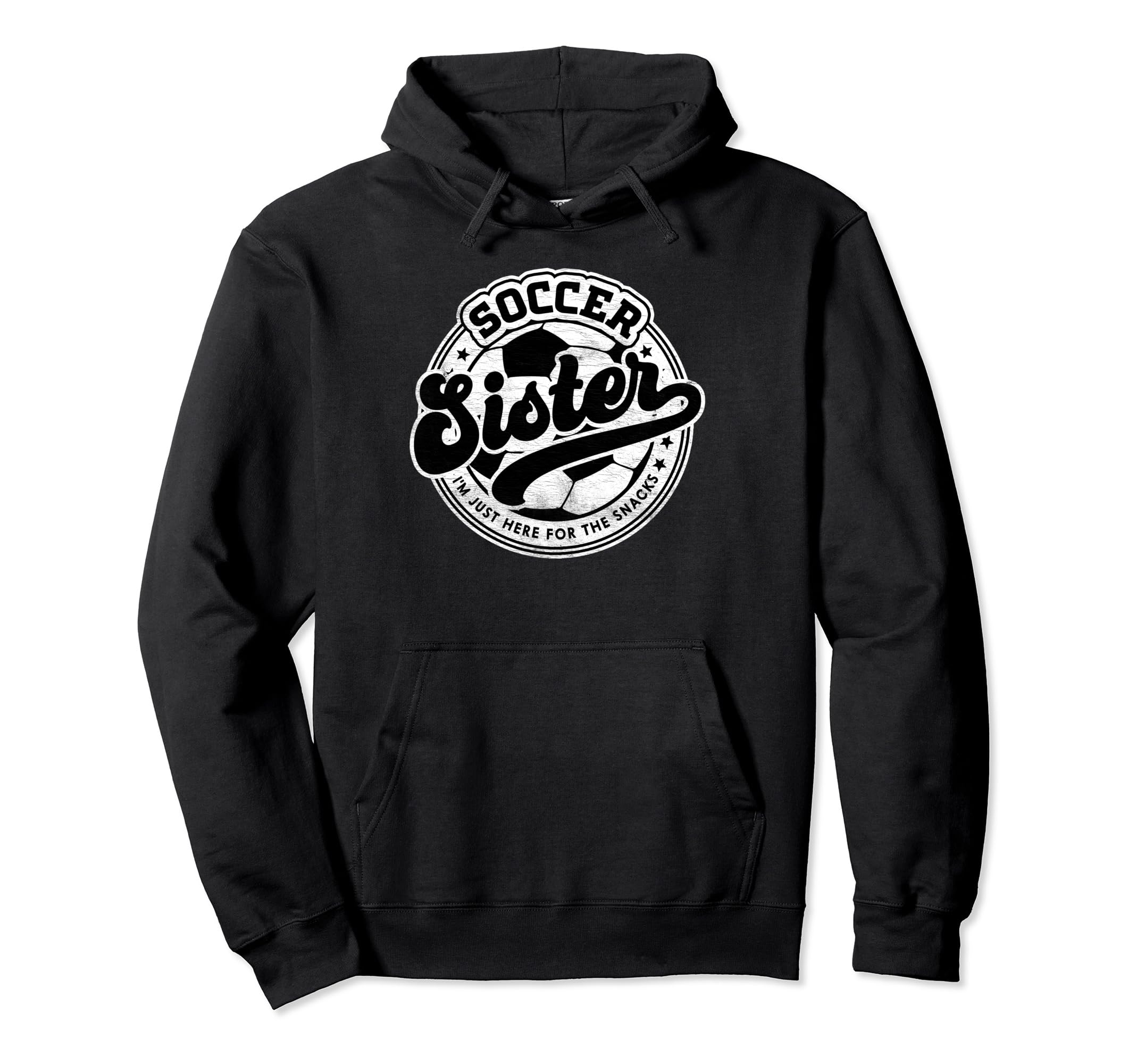 Soccer Sister Sis Family Matching Hoodie - Casual Everyday Wear Men Women - T-Shirt, Sweatshirt, Hoodie