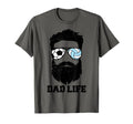 Soccer Volleyball Dad Messy Hair T-Shirt - Minimalist Print for Adults - T-Shirt, Sweatshirt, Hoodie