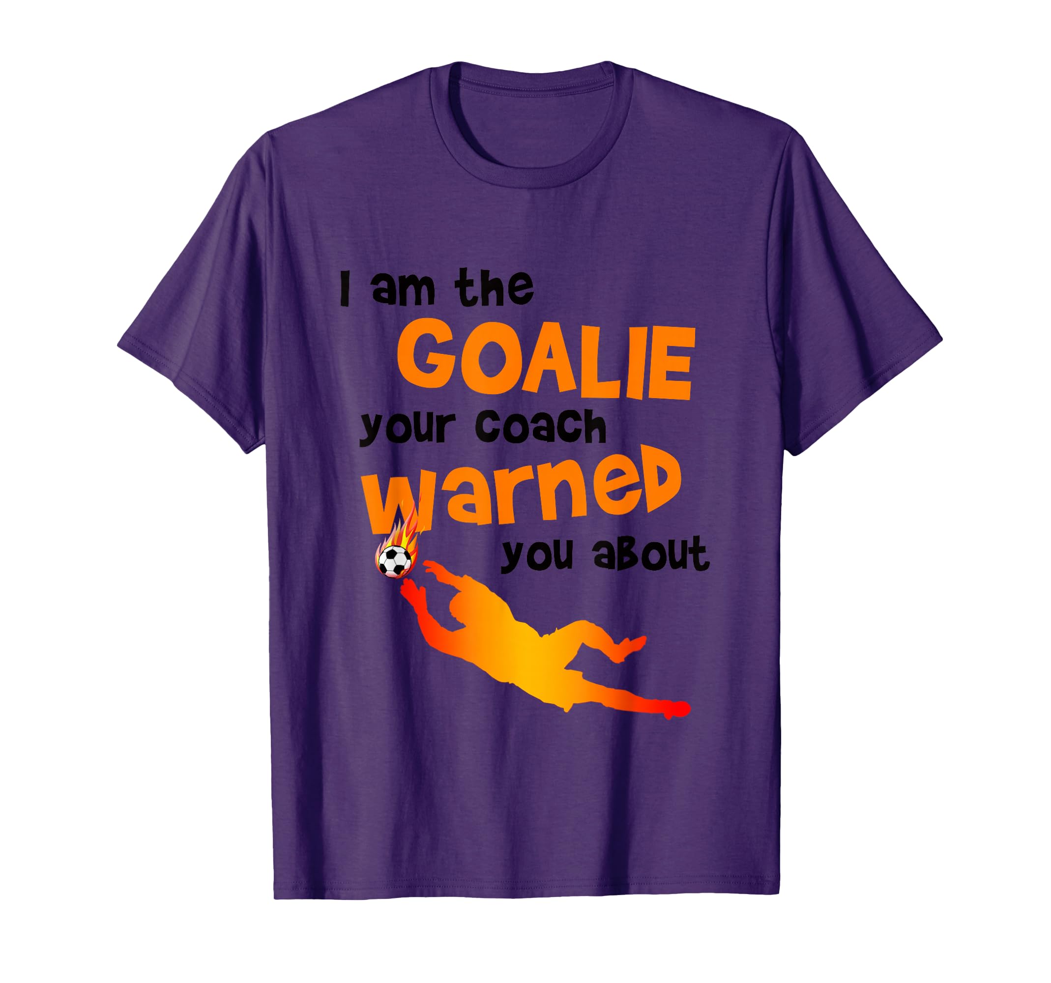 Funny Soccer Football Goalie T-Shirt - Minimalist Print Men Women - T-Shirt, Sweatshirt, Hoodie