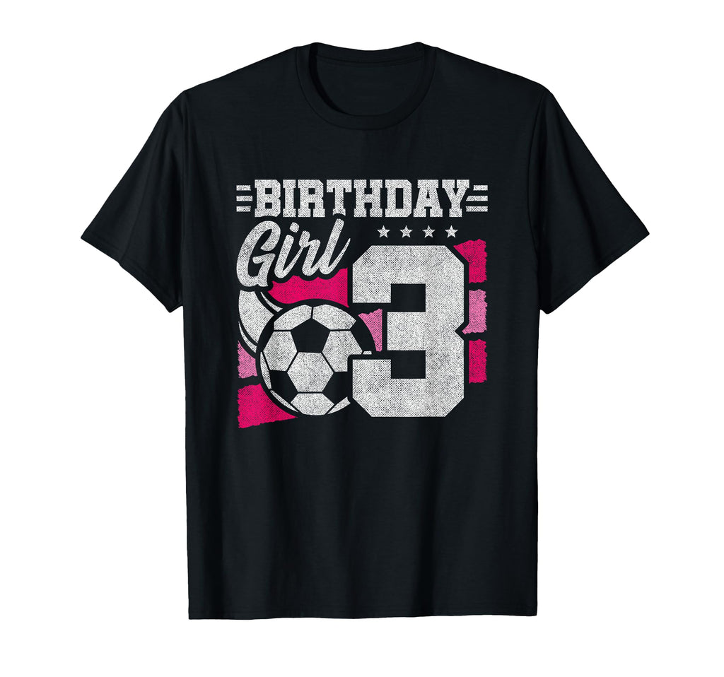 3 Year Old Birthday Soccer Party 3Rd T-Shirt - Minimalist Print Men Women - T-Shirt, Sweatshirt, Hoodie