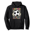 I Kicked 100 Days School Soccer Groovy Hoodie - Casual Everyday Wear Unisex - T-Shirt, Sweatshirt, Hoodie