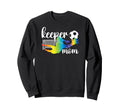 Soccer Keeper Mom Soccer Sweatshirt - Custom Art Print for Adults - T-Shirt, Sweatshirt, Hoodie