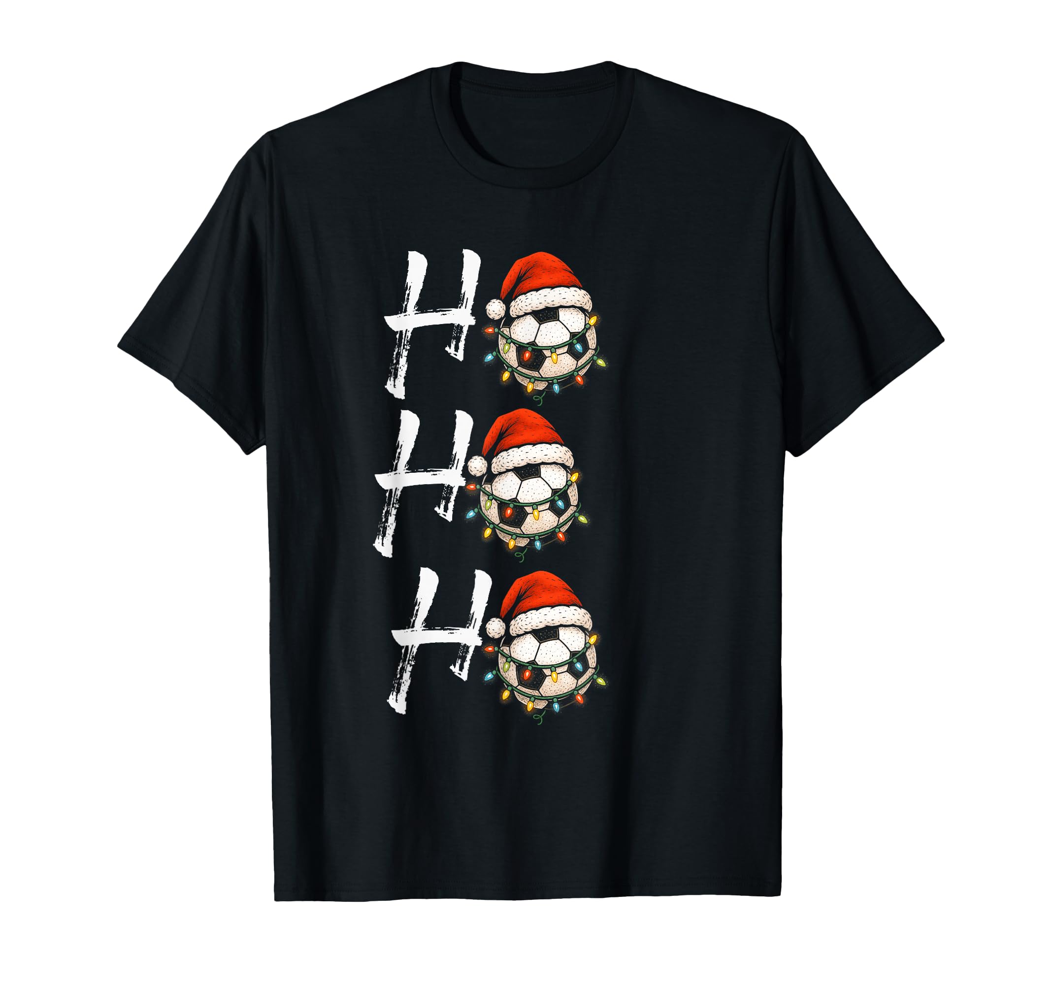 Soccer Player Funny Hat Lights And Ball T-Shirt - Trendy Graphic Men Women - T-Shirt, Sweatshirt, Hoodie