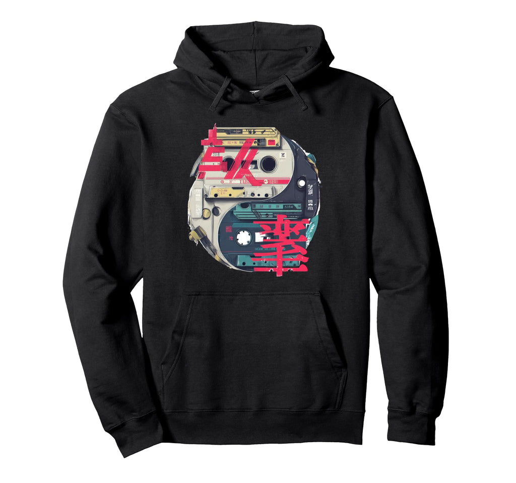 Japanese Streetwear Mixtape Hoodie - Aesthetic Graphic Men Women - T-Shirt, Sweatshirt, Hoodie