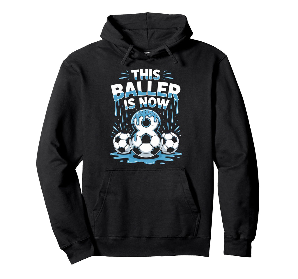 Baller Is Now 8 Ice Cream Drip Game Hoodie - Graphic Print Men Women - T-Shirt, Sweatshirt, Hoodie