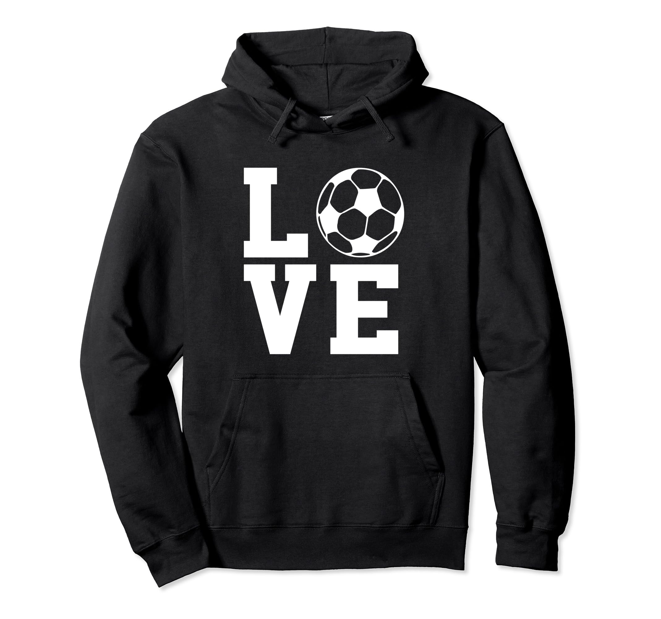 Love Soccer I Love Soccer Sport Player Funny Hoodie - Unique Graphic Unisex - T-Shirt, Sweatshirt, Hoodie