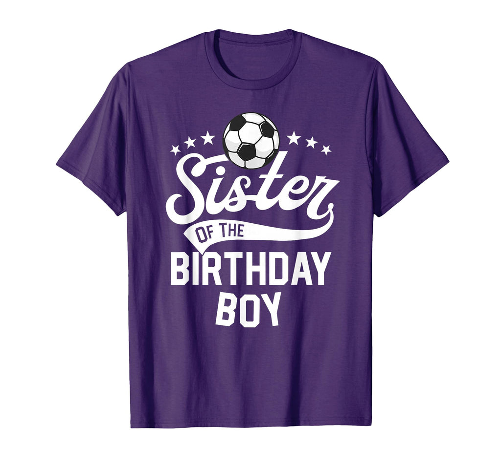 Sister Birthday Matching Family Soccer T-Shirt - Unique Graphic for Adults - T-Shirt, Sweatshirt, Hoodie