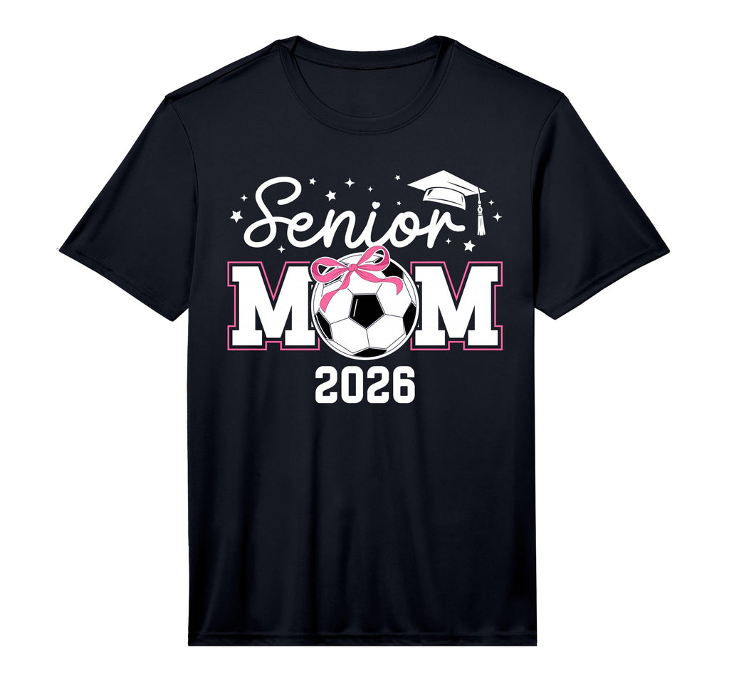 Mens Soccer Senior Mom Senior T-Shirt - Fun Novelty Design Men Women - T-Shirt, Sweatshirt, Hoodie