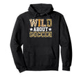 Wild About Soccer Sports Player Champion Hoodie - Minimalist Print Unisex - T-Shirt, Sweatshirt, Hoodie