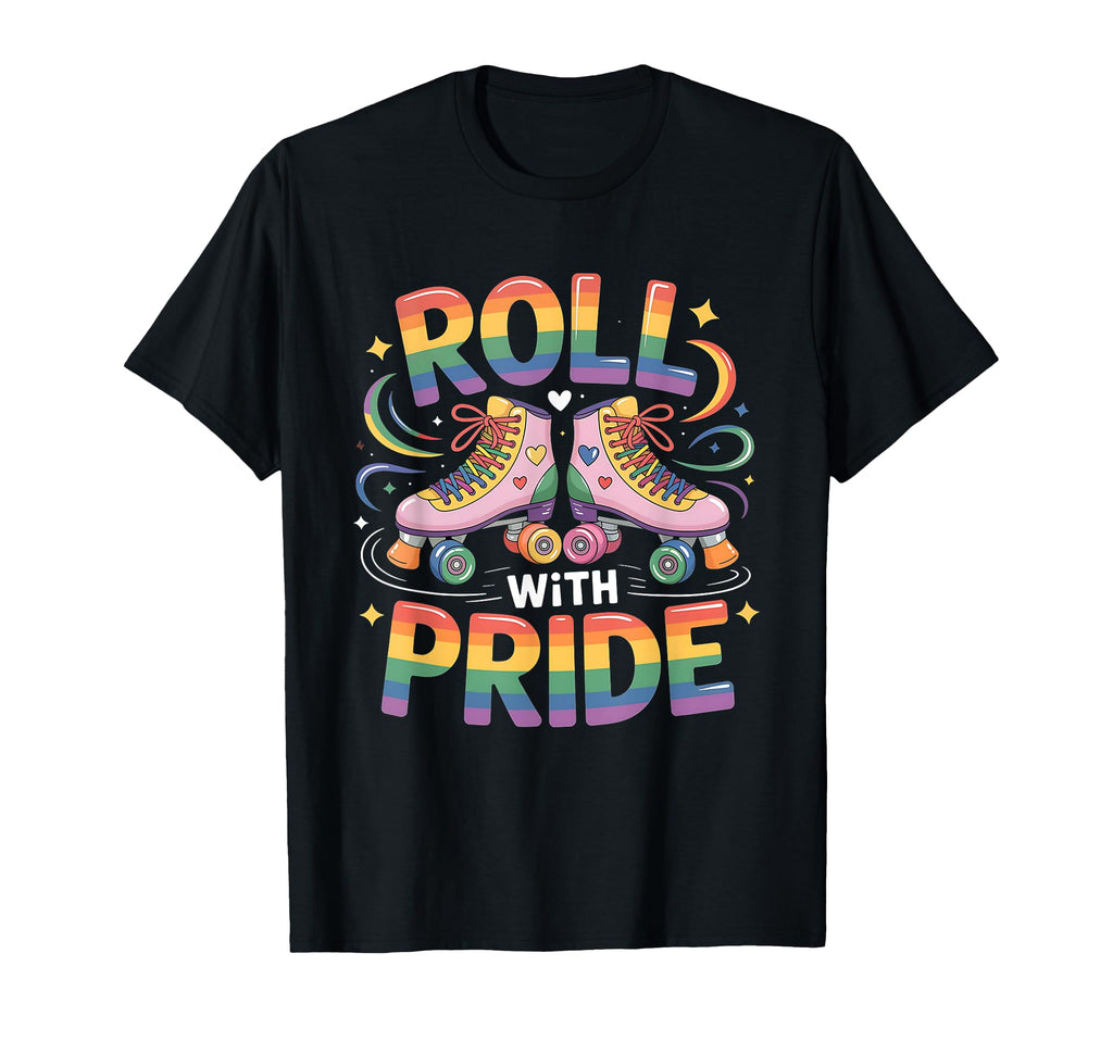 Roller Skate Roller Skating Pride T-Shirt - Streetwear Style Unisex - T-Shirt, Sweatshirt, Hoodie