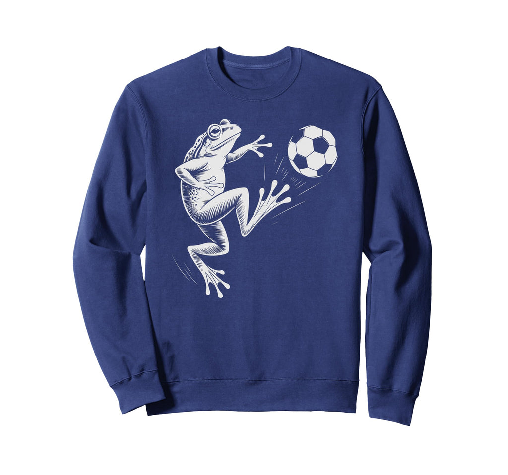 Funny Soccer Frog Score Mom Sweatshirt - Casual Everyday Wear Men Women - T-Shirt, Sweatshirt, Hoodie