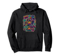 80S Synthwave Hoodie - Trendy Graphic Men Women - T-Shirt, Sweatshirt, Hoodie