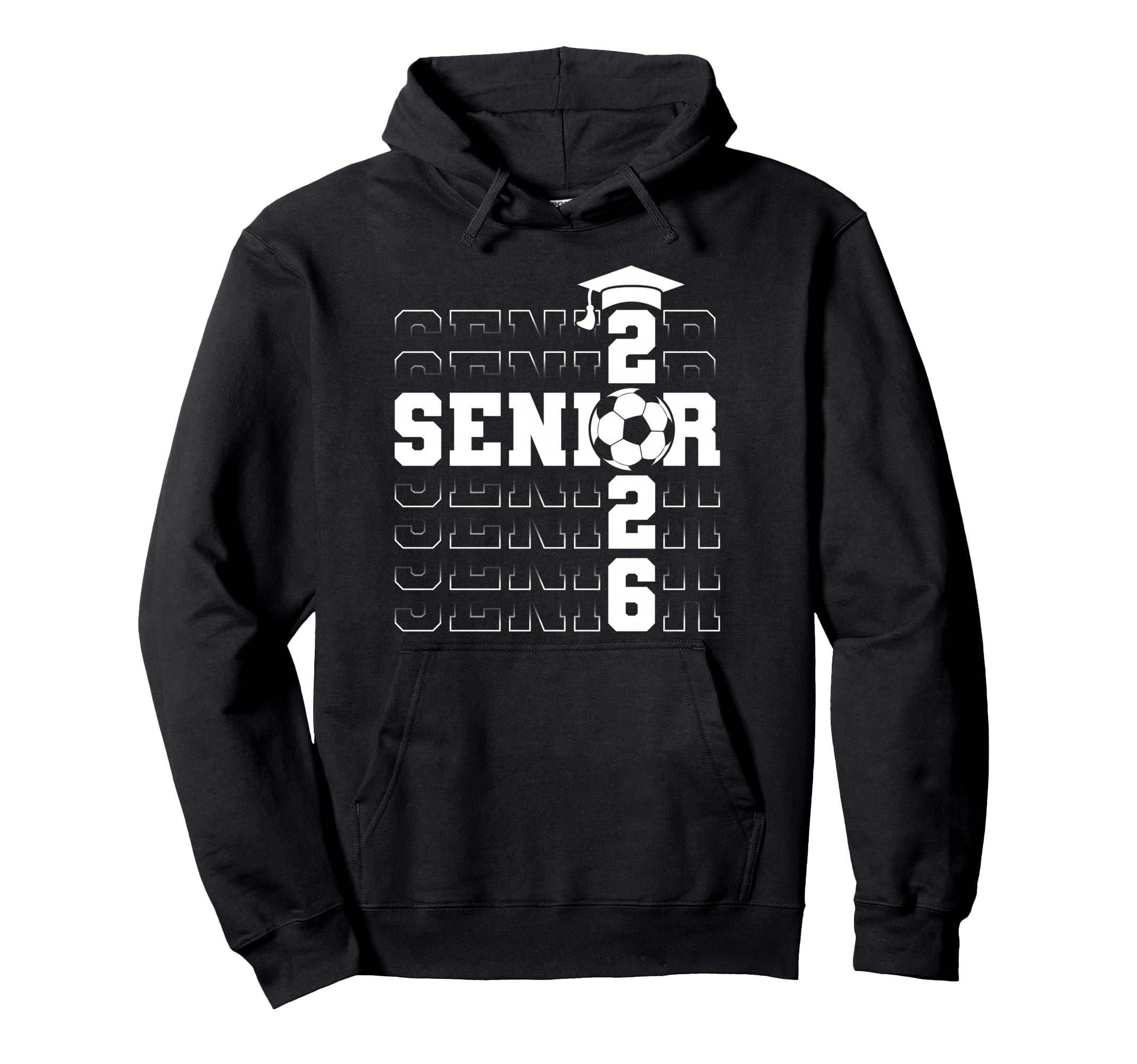 Senior 2026 Graduate Class 2026 Hoodie - Fun Novelty Design for Adults - T-Shirt, Sweatshirt, Hoodie