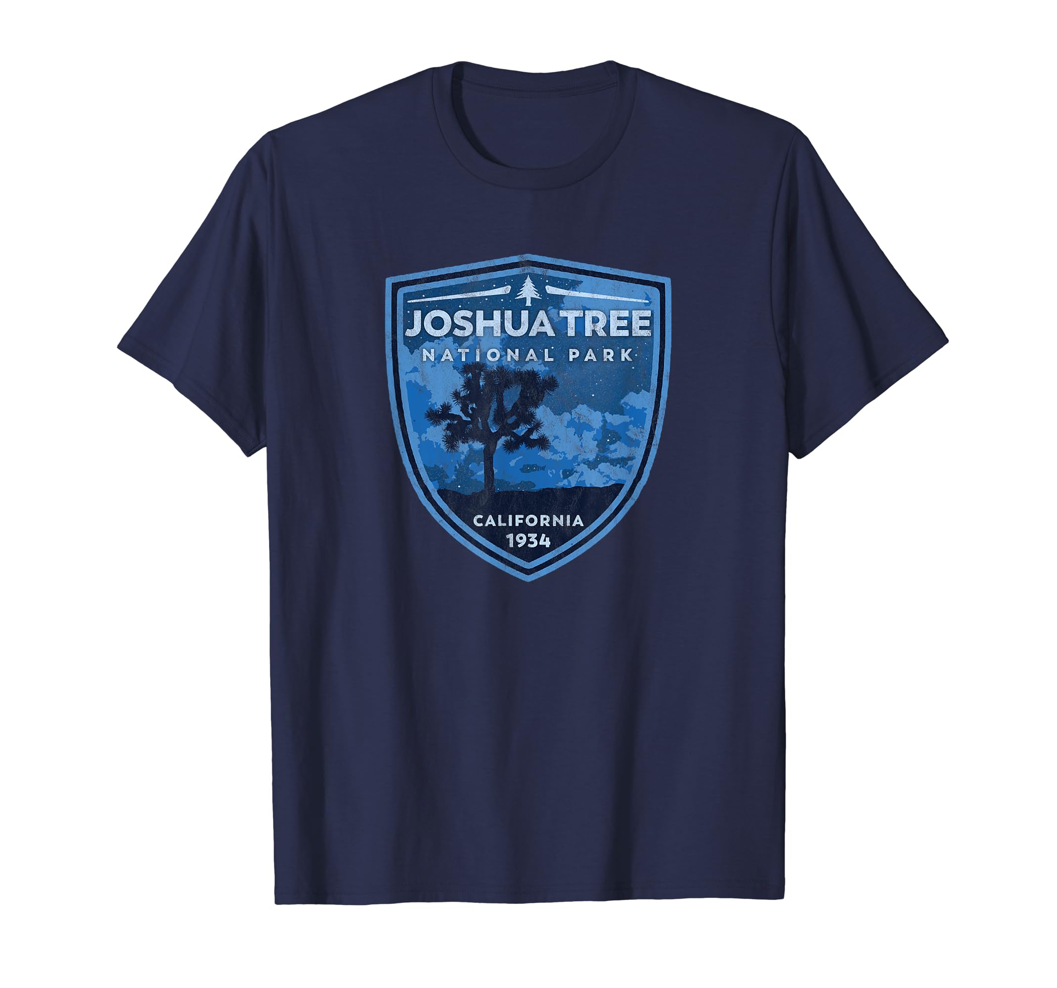 Joshua Tree National Park Badge T-Shirt - Minimalist Print Unisex - T-Shirt, Sweatshirt, Hoodie