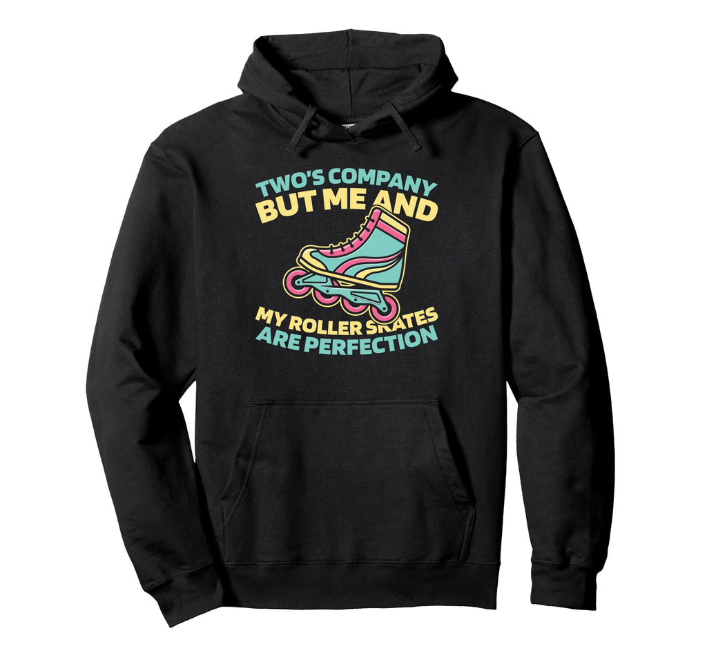 Skater Skates Roller Skating Hoodie - Casual Everyday Wear Unisex - T-Shirt, Sweatshirt, Hoodie
