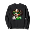 Bernese Mountain Dog Soccer Sweatshirt - Custom Art Print Men Women - T-Shirt, Sweatshirt, Hoodie