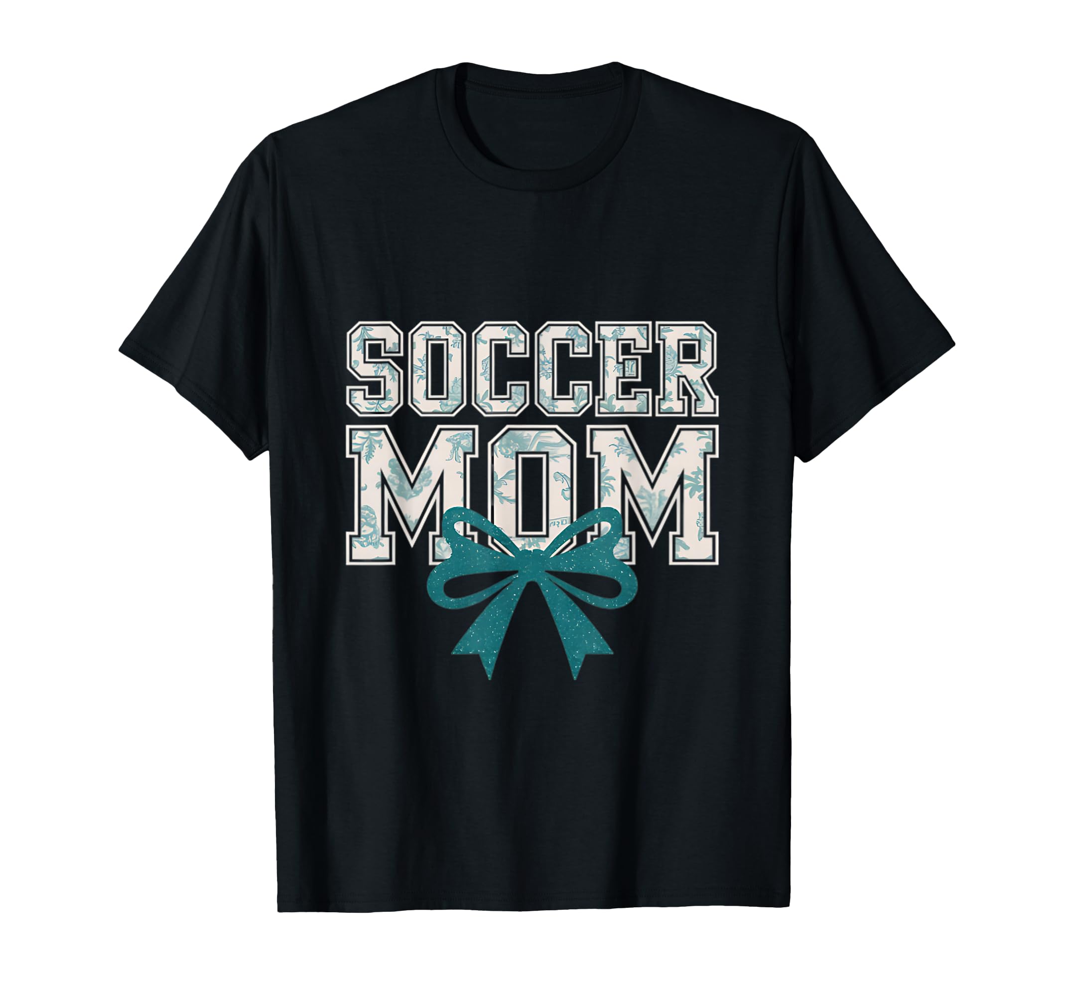 Soccer Mom Coquette Bow Mothers Day T-Shirt - Trendy Graphic for Adults - T-Shirt, Sweatshirt, Hoodie