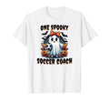 One Spooky Soccer Coach Halloween T-Shirt - Fun Novelty Design for Adults - T-Shirt, Sweatshirt, Hoodie