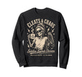 Cleats Chaos Skeleton Soccer Mom Sweatshirt - Fun Novelty Design Men Women - T-Shirt, Sweatshirt, Hoodie