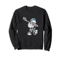 Dabbing Skeleton Soccer Player Funny Sweatshirt - Minimalist Print Unisex - T-Shirt, Sweatshirt, Hoodie