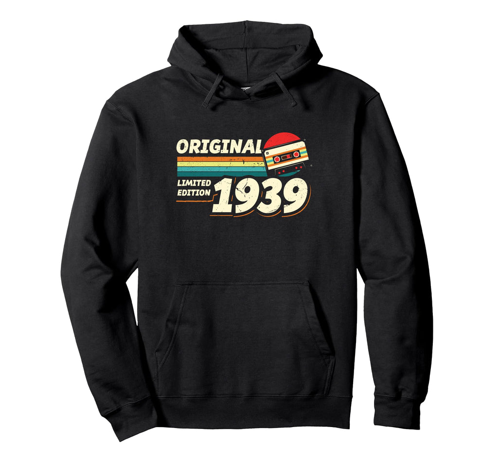 1939 Cassette Tape 85Th Birthday Hoodie - Streetwear Style Men Women - T-Shirt, Sweatshirt, Hoodie