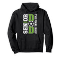 Soccer Senior Dad 2026 Proud Soccer Hoodie - Custom Art Print Unisex - T-Shirt, Sweatshirt, Hoodie