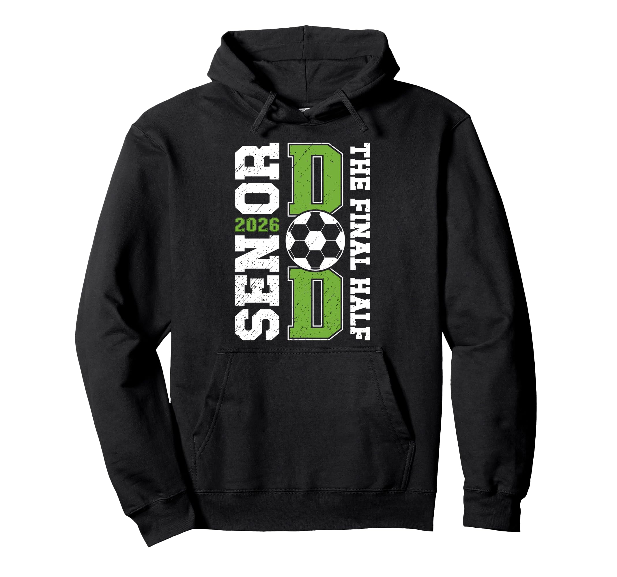Soccer Senior Dad 2026 Proud Soccer Hoodie - Custom Art Print Unisex - T-Shirt, Sweatshirt, Hoodie
