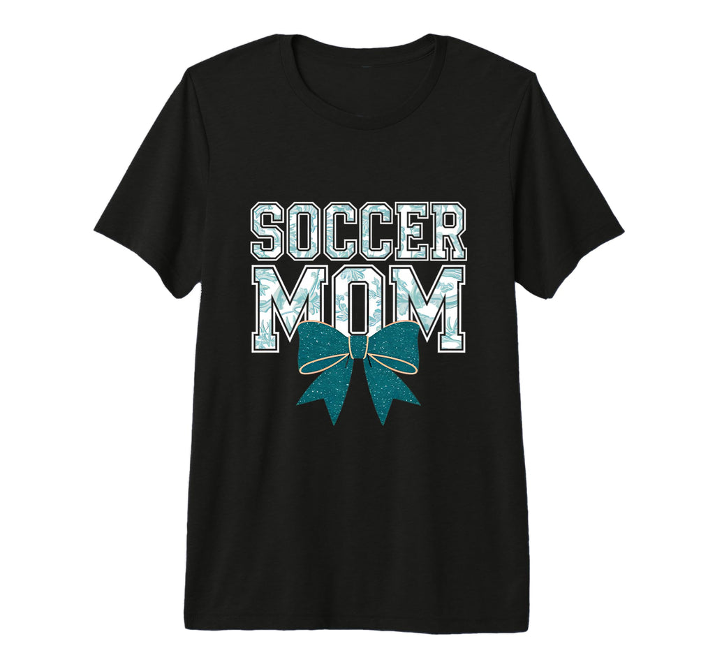 Soccer Mom Coquette Bow Mothers Day T-Shirt - Fun Novelty Design Unisex - T-Shirt, Sweatshirt, Hoodie