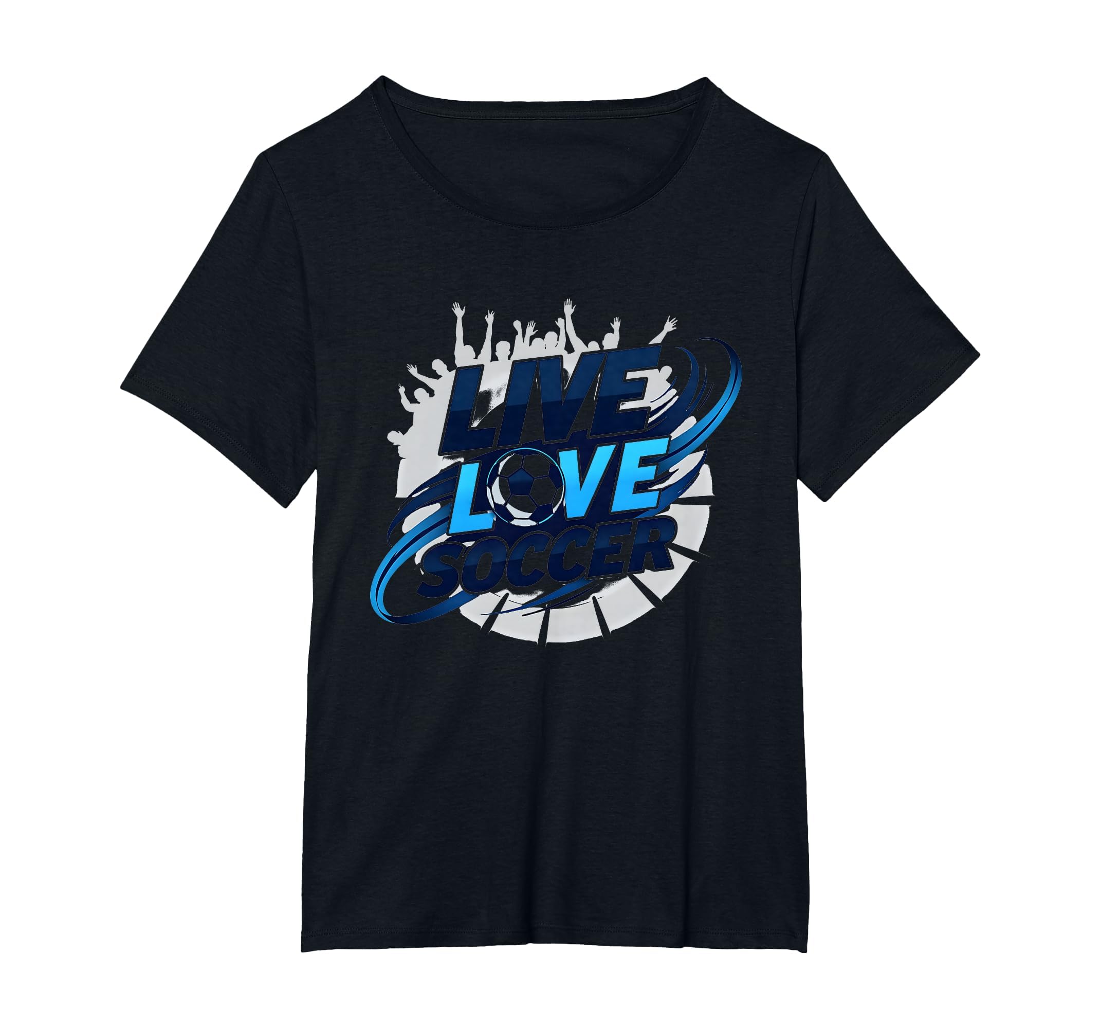 Soccer Mom Live Love Soccer Passion Sweatshirt - Fun Novelty Design Unisex - T-Shirt, Sweatshirt, Hoodie