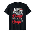 My Favorite Soccer Player Gaga Soccer T-Shirt - Unique Graphic for Adults - T-Shirt, Sweatshirt, Hoodie