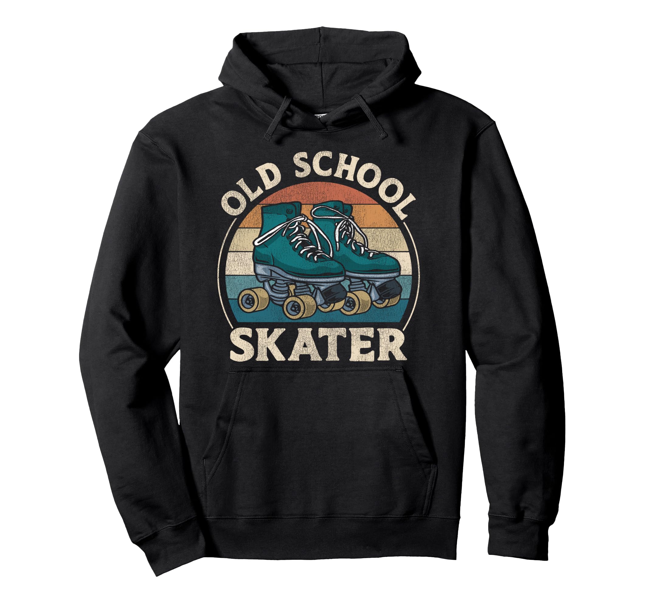 Roller Skating Skate 1970S Hoodie - Unique Graphic Men Women - T-Shirt, Sweatshirt, Hoodie