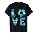 Argentina Soccer Team Argentina Love T-Shirt - Aesthetic Graphic Men Women - T-Shirt, Sweatshirt, Hoodie