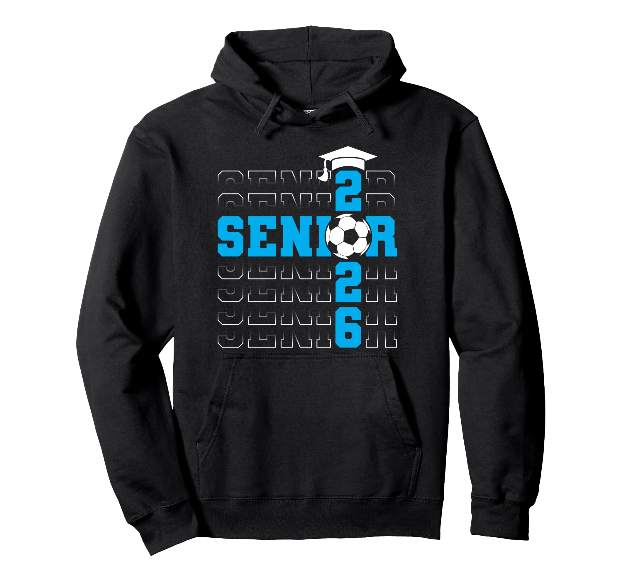 Senior 2026 Graduate Class 2026 Hoodie - Casual Everyday Wear Men Women - T-Shirt, Sweatshirt, Hoodie