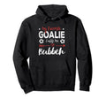 My Favorite Goalie Calls Me Bubbeh Hoodie - Minimalist Print for Adults - T-Shirt, Sweatshirt, Hoodie