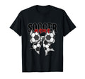 Soccer Mama Coquette Bow Proud Soccer T-Shirt - Novelty Apparel Men Women - T-Shirt, Sweatshirt, Hoodie